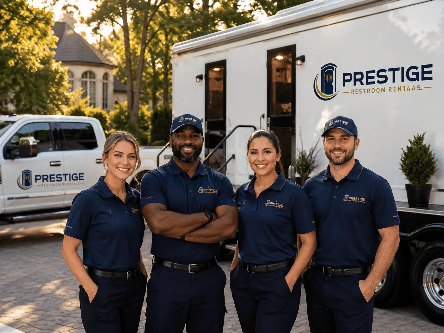 Trusted Luxury Portable Restrooms company in Dovray, MN